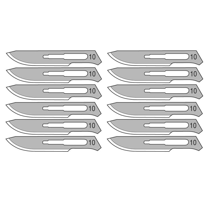 Scalpel Blade # 10 Dental Surgical Premium Instruments Set of