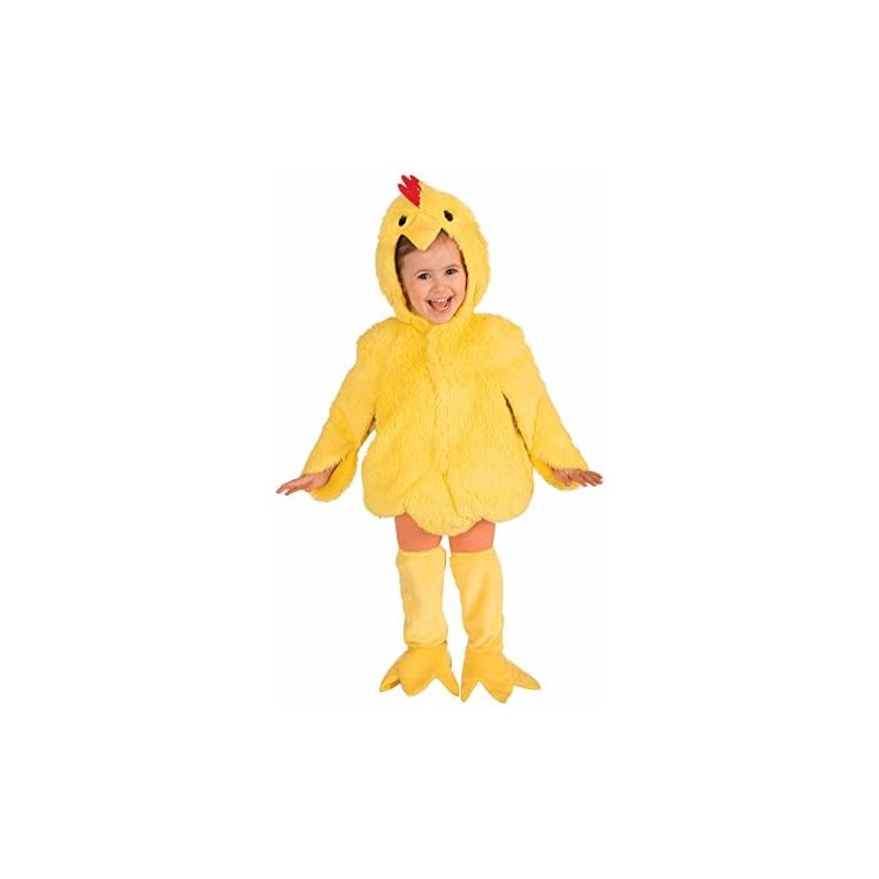 Rubies Plush Chicken Costume for Toddlers, Unisex Toddler