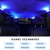 24 PCS Car LED Bulb, T10 31mm 42mm 12V Super