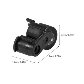 KOMBIUDA 4Pcs Pinch Roller for Cassette Tape Recorder Durable Guide Pulley Wheels for Audio Radio Devices Easy to Install Bearing Rollers for Stereo Players and Video Equipment