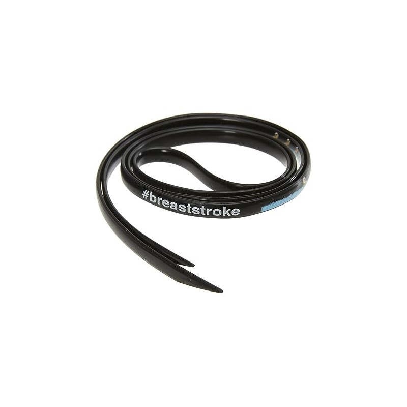 Sporti #Breaststroke Silicone Goggle Replacement Strap - Black