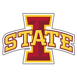 IOWA STATE CYCLONES Large 12" Logo Decal