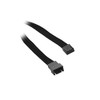 CableMod ModFlex Sleeved 4-pin Fan Cable Extension (Black, 90cm)