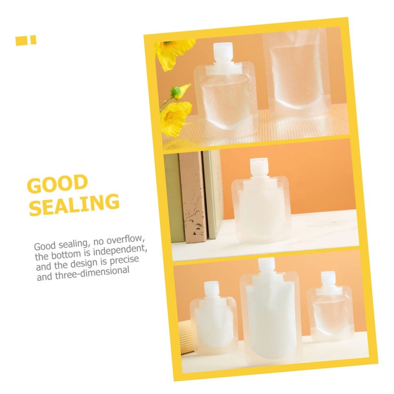 FRCOLOR 30 Pcs Lotion Bag Empty Squeeze Bag Sub Shower