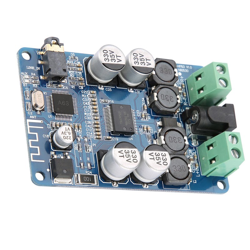 TDA7492P 2x25W Bluetooth V2.1 Audio Power Amplifier Board with AUX