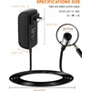 24V 1A Power Supply Adapter 100-240V AC to DC 24Volts