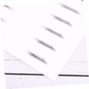 FRCOLOR 2sheets Eyebrow Stickers for Men of Hair-like Simulation Eyebrow