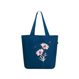 Ecoright Aesthetic Canvas Tote Bag for Women, Large Tote Bag with Zipper & Pocket, Womens Tote Bag for Shopping, Work, Beach