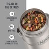 Thermos - Tarro de alimentos con aislamiento al aspiradora, acero