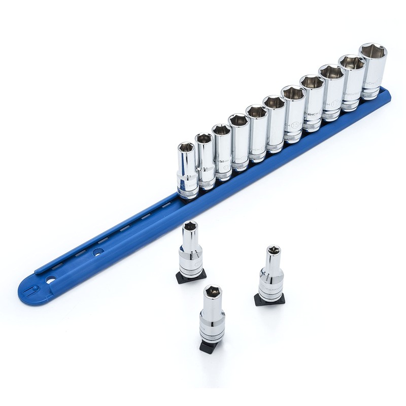 GEARWRENCH 14 Piece 3/8" Drive 6 Point Mid Length Metric