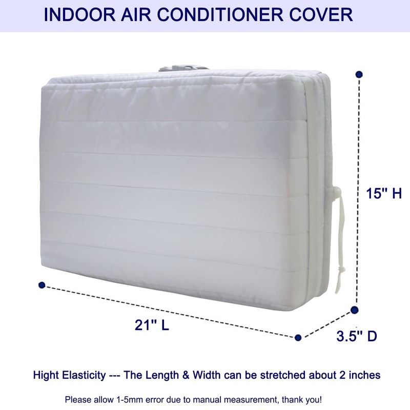 Indoor Air Conditioner Cover for Window Units, Inside Window AC
