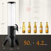 KK KMKGOKO Mimosa Tower, 50oz/1.5L Mimosa Tower Dispenser with Ice