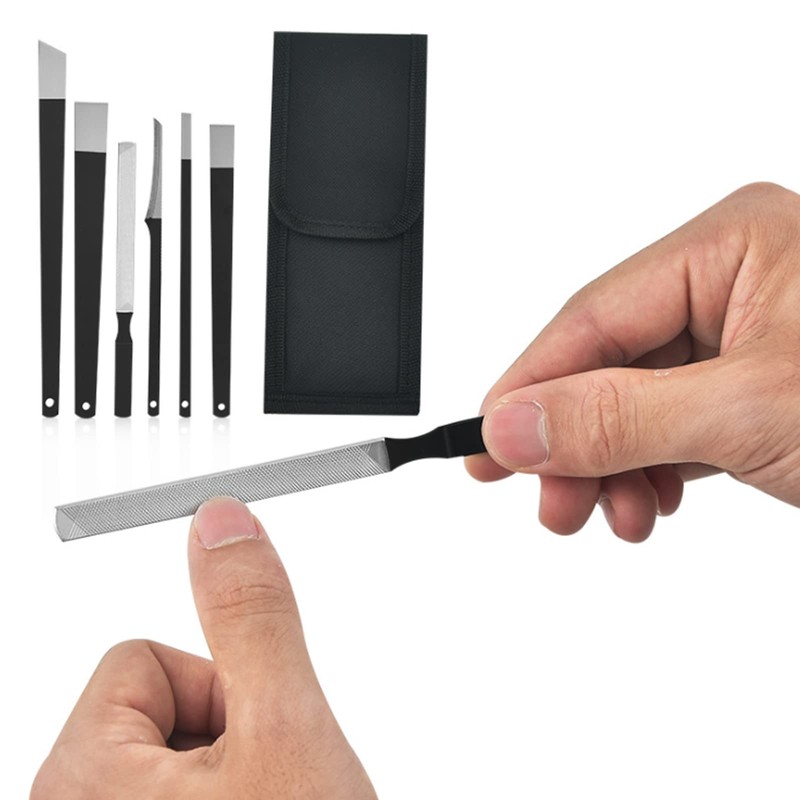 Pedicure Knife Set, 6 Pcs Professional Stainless Steel Ingrown Toenail