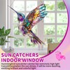 Varkage Hummingbird Suncatcher Window, Acrylic Hummingbird Pendant, Spirit Birds Suncatcher