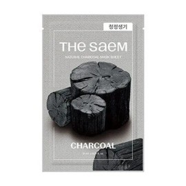 The Saem [The Saem][New Core Ulsan Branch] Natural Charcoal Mask Sheet 10+10, 10 sheets, 2 / [더샘][뉴코아 울산점] 내추럴 숯 마스크 시트 10+10 10장 2개