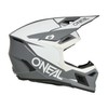 O'NEAL 3 SRS MX Helmet Adult Solid White/Black Medium