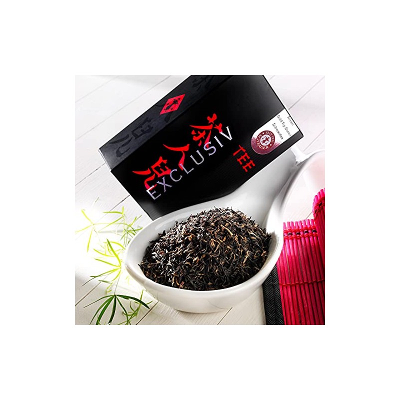 Schrader Black Tea Assam Gold Tip Doomni SFTGFOP1 100 g