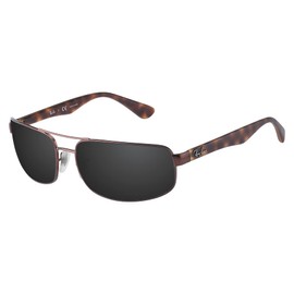 LenzReborn Polarized Lens Replacement for RayBan RB3445 61mm Sunglass - Dark Black - Polarized