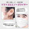 [錦尚金nishikin] BRILLIANTMAKEUPMASK 3Ｄ不織布マスク27枚×3箱セット ホワイト 使い捨て 高密度4層 フィルター KF94 BFE99 PFE99