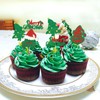 Keaziu 24PCS Grin-ch Christmas Cupcake Toppers Christmas Theme Party Picks