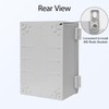 LMioEtool Junction Box, IP65 Waterproof Dustproof ABS Plastic Enclosure, Outdoor