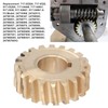 Worm Wheel Replacement Part, 20T Brass Worm Gear Accessories for