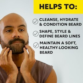 The Beard Club Daily Grooming Kit for Men, Complete Beard Care Routine with Oil, Balm, Shampoo, Brush, Comb, Trimming Scissors & Straight Edge razor, Daily Maintenance Set