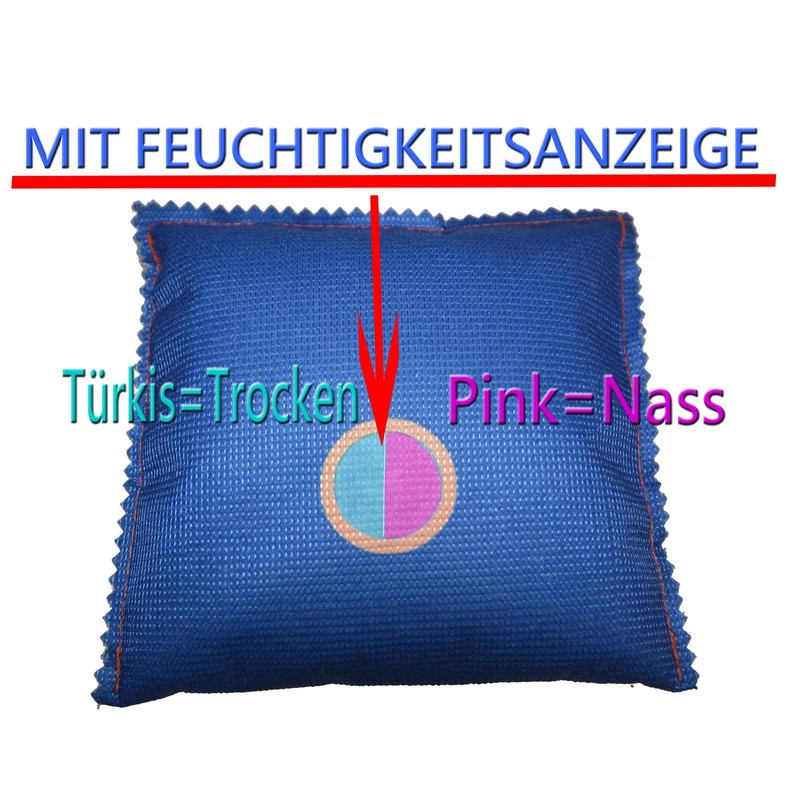 Pack of 2 Dehumidifier Cushions Car Interior with Indicator Dehumidifier