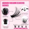 LAKANAKU DIY Lash Extension Kit,280 Pcs Cluster lash Extensions, 10-16mm