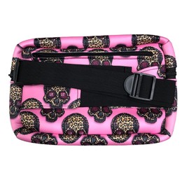 Crossbody Neoprene Fanny Pack - Water-Resistant, Insulated & Fashionable Running Fanny Pack for Woman - Large Fanny Pack with Compartment & Adjustable Strap - Gym, Hike & Travel Bag by Lit Handlers