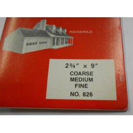 Bondo Coarse Medium & Fine Grit Sanding Block Refill Pack