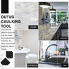 Outus 2 Pieces Caulking Tool Set Silicone Sealant Grout Tool