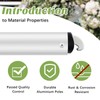 Zonon 1 Pcs 8-10ft Adjustable Crossbar for Backdrop Stand