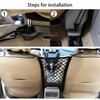 CHENGZI Car Seat Storage Mesh Pockets Storage Bag