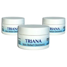 TRIANA 3 PK-TRIANA Skin Balm Eczema, Rosacea-Prone Skin, with TURMERIC LIPOSOME,0.5 Oz