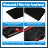 TUCKBOLD 1 Pair Windshield B Pillar Trim Panel NO.BB5Z-7820555-BB/BB5Z-7820554-AB Door