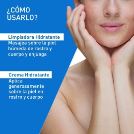 Kit corporal 2 piezas para el cuidado de la piel todo tipo de piel 1015 ml CeraVe