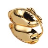 Double Fruit Plate Zinc Alloy Dual Fruit Tray Decorative Fruit