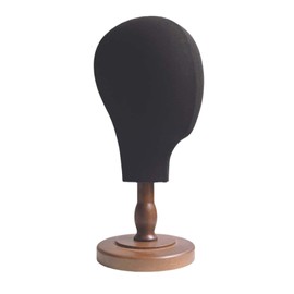 Harilla Perückenherstellung, Hutständer, Schaufensterpuppenkopf-Modell, 54 cm, mit Sockel, Hutständer für Friseurläden, Kopfschmuck, Kopfhörer, Zuhause