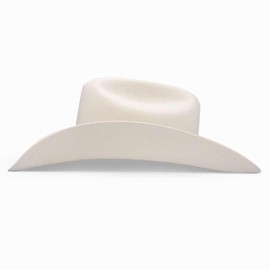 Resistol Men's 2X Pageant Wool Felt Cowboy Hat White 7 3/4
