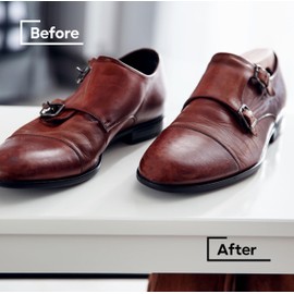 Kaps 100% Handmade Delicate Scented Cedar Wood Shoe Tree High Moisture Absorption USA Wood for Men Women Shoes Boots Cedar Shoe Trees Various Sizes, Cedar