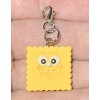 Spongebob SquarePants Cookie Zipper Pull & Keychain Add On Clip!!