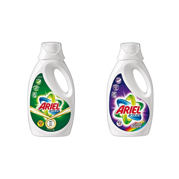 Ariel Actilift Liquid Laundry Detergent Variety Pack (Pack of 2)