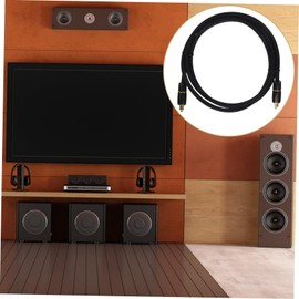 jojofuny 1.5m Optical Audio Cable for Sound Bar Cable Connector for Home Theater Amplifiers and Channel Systems High Reliability and Quality