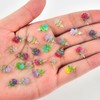 HOMICO 200 Pieces Tiny Rose Decor for Dollhouse Mini Resin