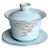 Gaiwan Chinese 6oz Sancai Terrine Tray Cup Tea Set Bowl
