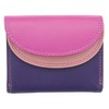 VISCONTI Rainbow Collection Small Leather Purse RFID and Tap and