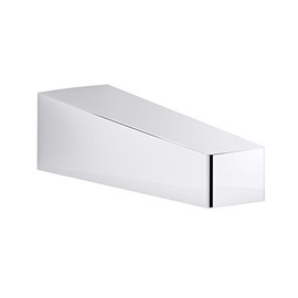 KOHLER 20004-CP, Polished Chrome Honesty wall-mount bath spout