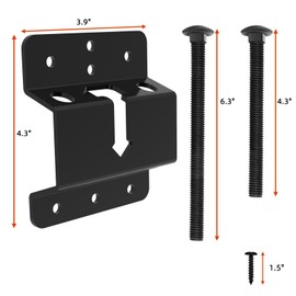 Spare Tire Mounting Bracket Rack for Enclosed Trailers,Spare Tire Holder Mount, Upgraded Spare Wheel Carrier,Cargo Race Box Trailers, Trucks, Vans, Garages, Warehouses and Semis (Wall Mount)
