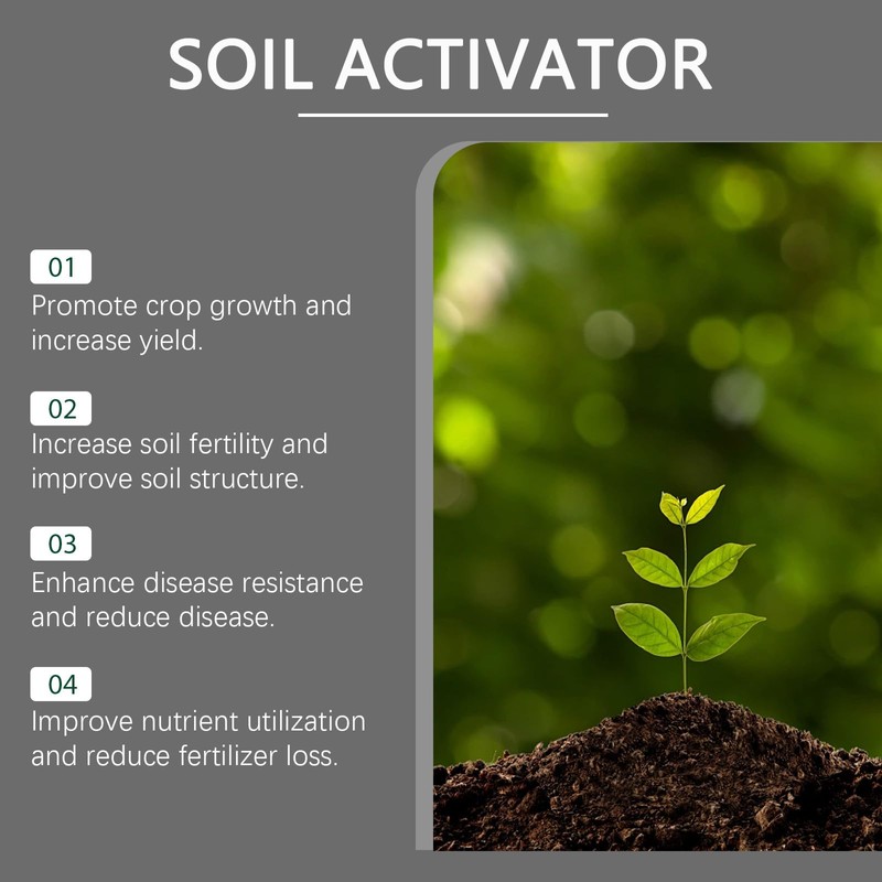 Soil Pro Activator,200G Soil Activator for Plants,Soilactivator for Fruit Trees-Promotes